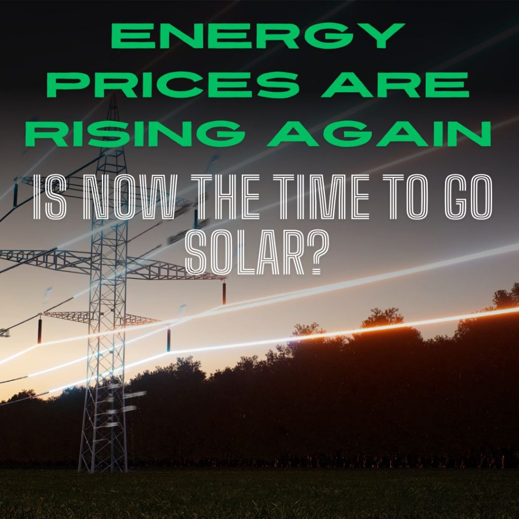 energy prices - solar panels